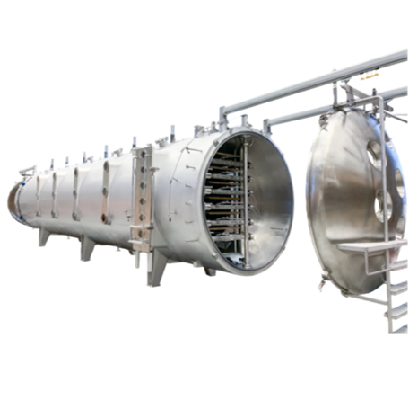 Continuous freeze dryer