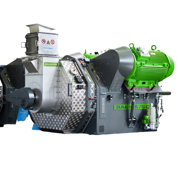 complete production line to make wood and food pellets