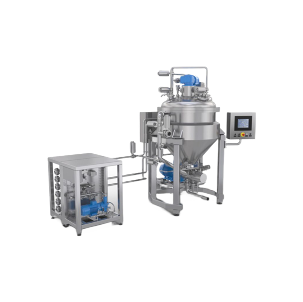 Industrial vacuum mixers
