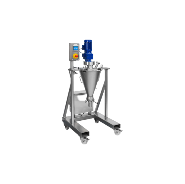 Conical screw mixers