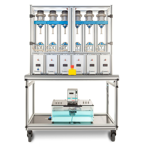 In vitro chewing gum release tester