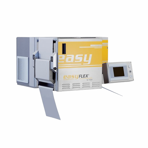 Uv flexographic printing system for blister-lidding foils