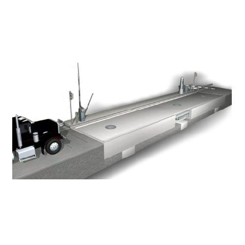 Pit scales for industrial weighing