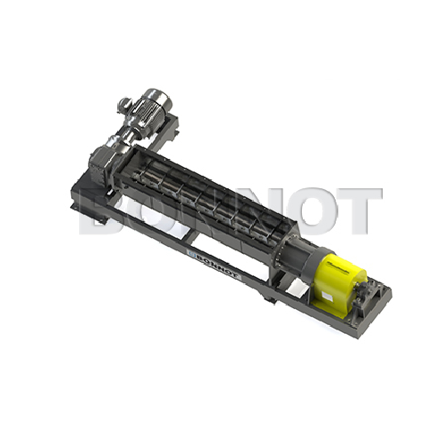 Industrial pug mill mixer